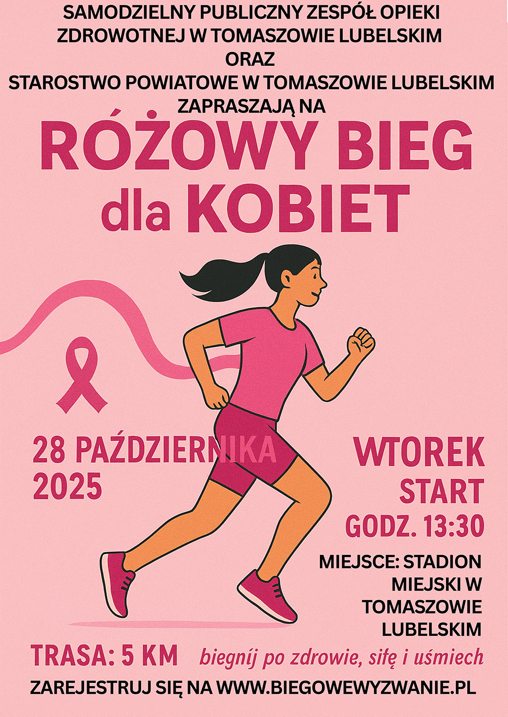 Różowy Bieg dla Kobiet