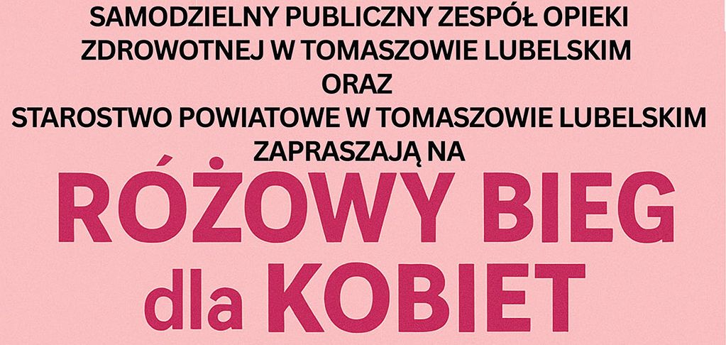 Różowy Bieg dla Kobiet