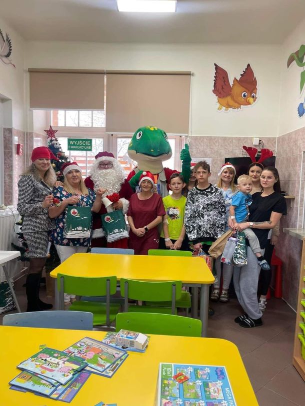 Mikołaj odwiedził dzieci w Szpitalu