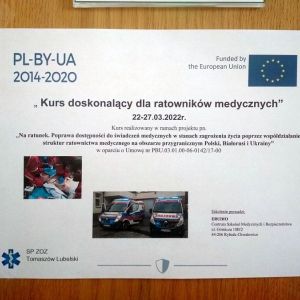 „Na ratunek. Poprawa dostępności do świadczeń medycznych w stanach zagrożenia życia poprzez współdziałanie struktur ratownictwa medycznego na obszarze przygranicznym Polski, Białorusi i Ukrainy”