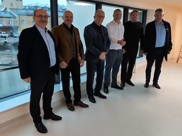 Wnętrze nowej Sali Wybudzeń w Centralnym Bloku Operacyjnym